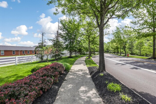 5119 Butterworth Green Dr, New Albany, OH 43054 - view of asphalt street with sidewalks