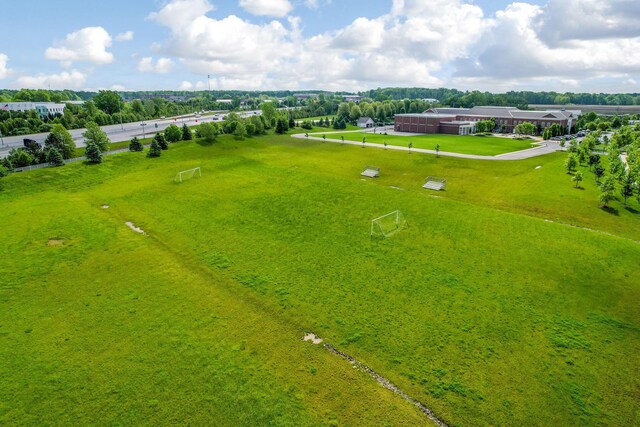 5119 Butterworth Green Dr, New Albany, OH 43054 - aerial view of a tree filled landscape