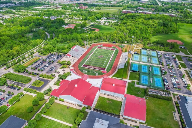5119 Butterworth Green Dr, New Albany, OH 43054 - aerial view