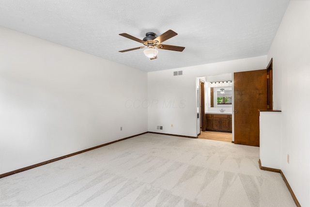 750 Pepper Ct, Westerville, OH 43082 - spare room featuring a ceiling fan and light carpet