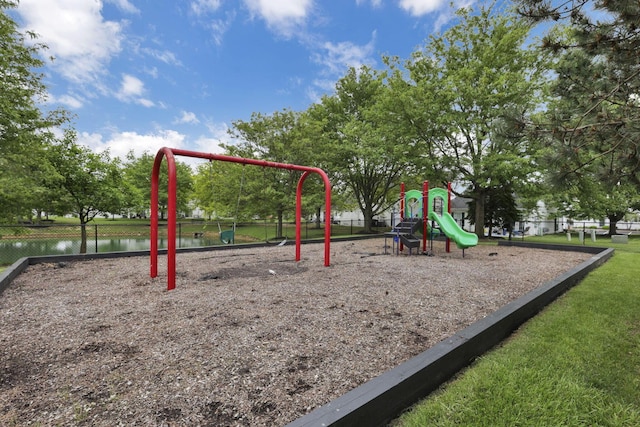 4712 Shalers Dr Unit 54A, Columbus, OH 43228 - community playground featuring fence and a water view