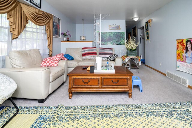 1469 Sandalwood Pl, Columbus, OH 43229 - living room with carpet flooring and baseboards