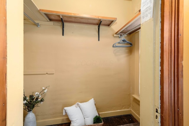 1042 Neil Ave, Columbus, OH 43201 - walk in closet with wood finished floors