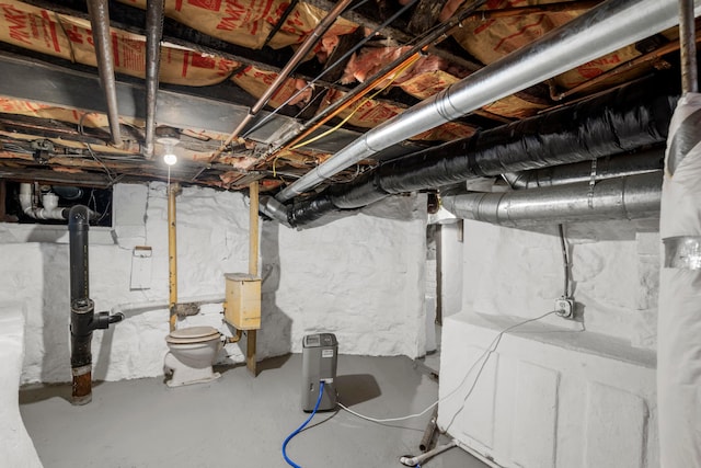 1042 Neil Ave, Columbus, OH 43201 - view of unfinished basement