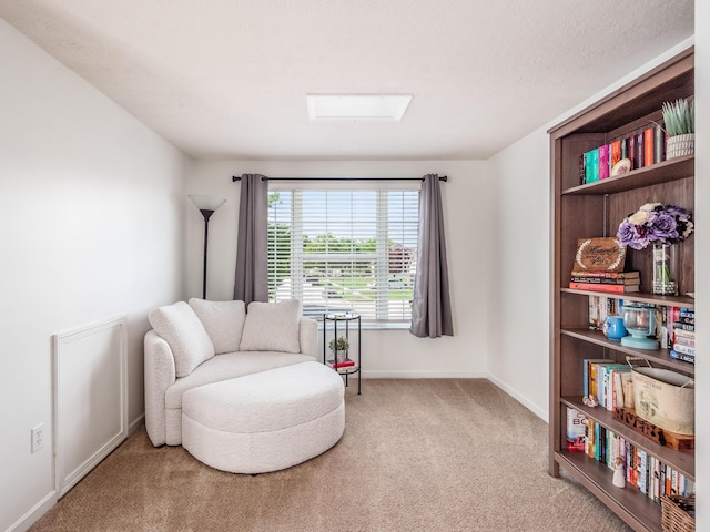 4710 Helmsbridge Ct, Grove City, OH 43123 - living area with carpet flooring and baseboards