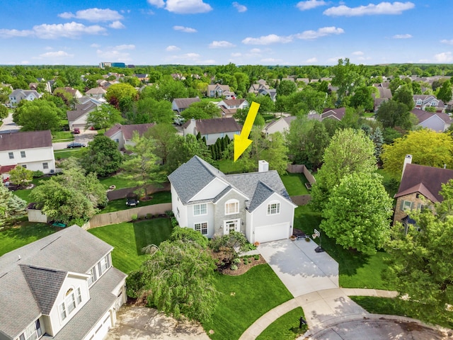 4710 Helmsbridge Ct, Grove City, OH 43123 - aerial view of residential area