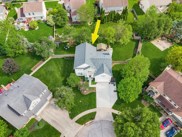 4710 Helmsbridge Ct, Grove City, OH 43123 - aerial view of residential area