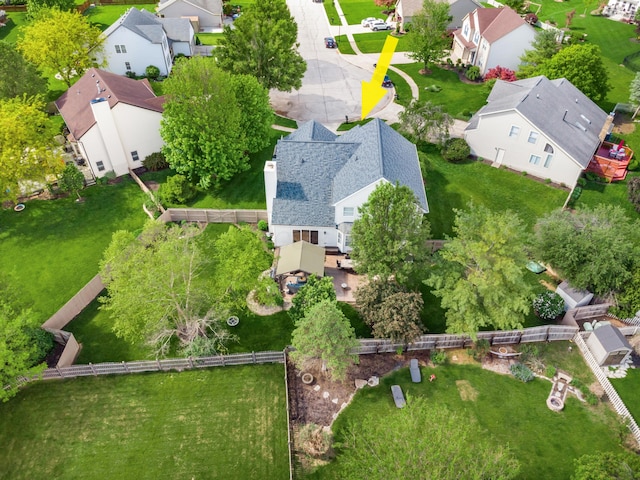 4710 Helmsbridge Ct, Grove City, OH 43123 - aerial perspective of suburban area