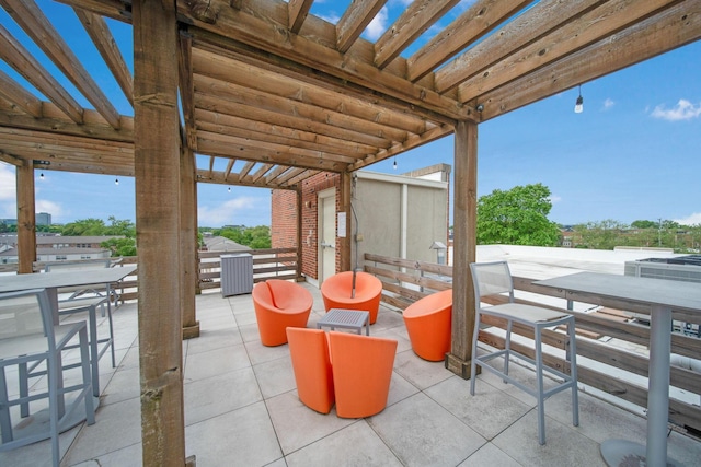 view of patio