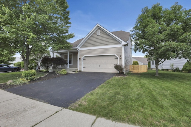 3907 Winding Path Dr, Canal Winchester, OH 43110 - view of front facade with driveway and a garage