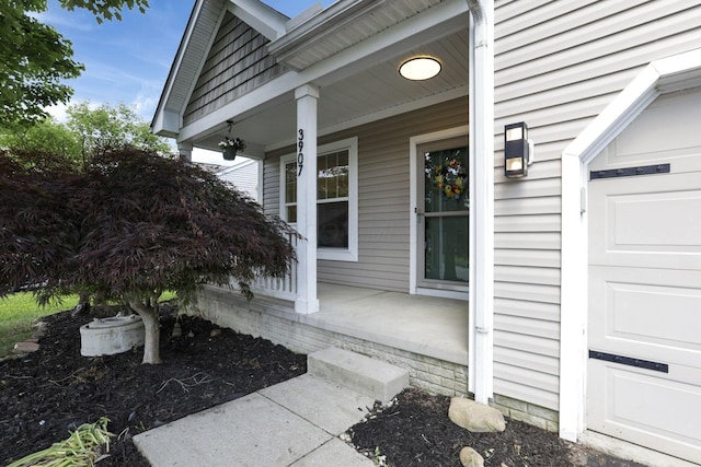 3907 Winding Path Dr, Canal Winchester, OH 43110 - property entrance featuring a porch