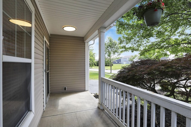3907 Winding Path Dr, Canal Winchester, OH 43110 - view of covered porch