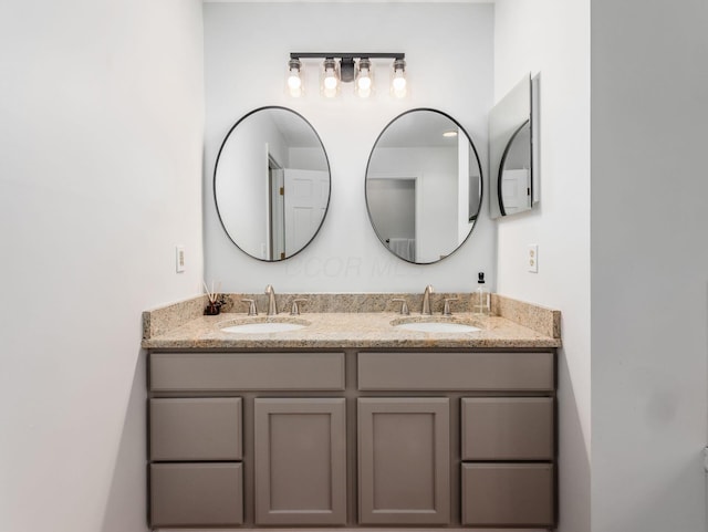 1249 Sea Shell Dr, Westerville, OH 43082 - full bathroom with double vanity