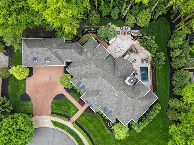 2060 Fontenay Pl, Upper Arlington, OH 43220 - bird's eye view