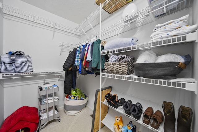 7257 Scioto Pkwy, Powell, OH 43065 - walk in closet featuring carpet flooring