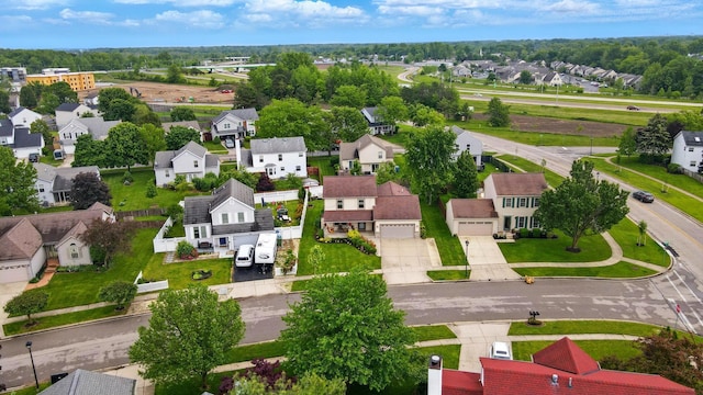 1407 Valley Dr, Marysville, OH 43040 - aerial perspective of suburban area
