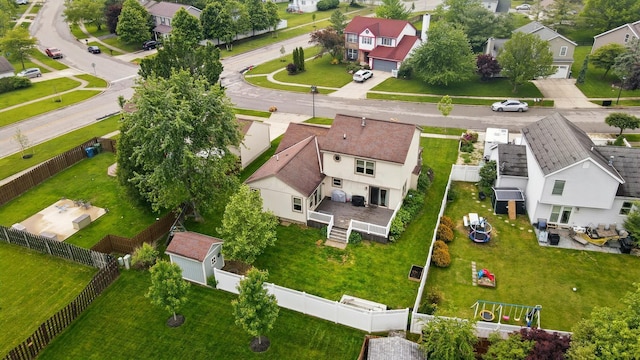 1407 Valley Dr, Marysville, OH 43040 - aerial perspective of suburban area