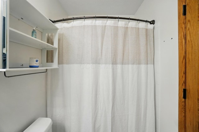 1407 Valley Dr, Marysville, OH 43040 - full bath with toilet and a shower with curtain