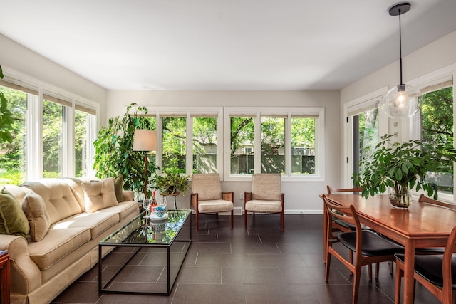 2790 Alliston Ct, Columbus, OH 43220 - sunroom / solarium with plenty of natural light and baseboards