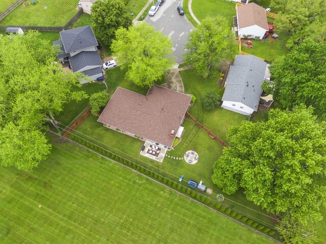 drone / aerial view