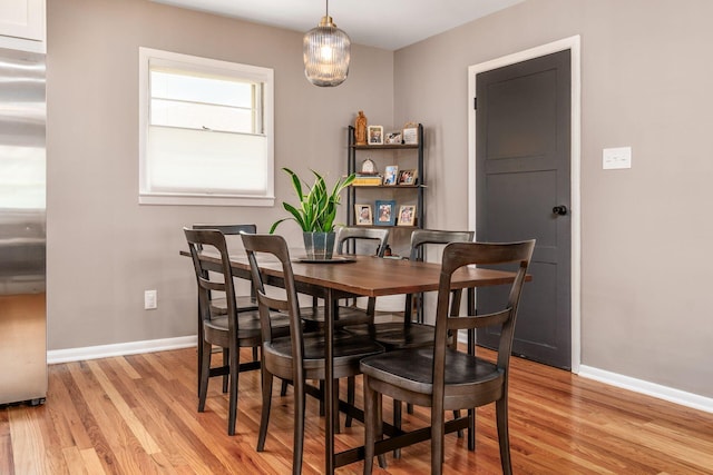 363 Cheyenne Dr, Westerville, OH 43081 - dining room with light wood finished floors and baseboards