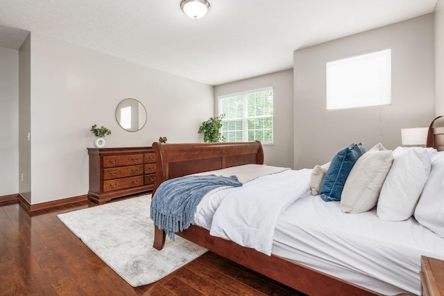 6923 Bishops Crossing Cir, Dublin, OH 43016 - bedroom with wood finished floors and baseboards
