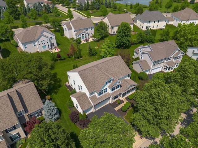 6923 Bishops Crossing Cir, Dublin, OH 43016 - aerial perspective of suburban area