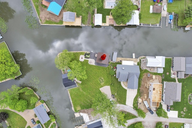 0 Canoe Ln, Thornville, OH 43076 - aerial view of property's location with nearby suburban area and a large body of water
