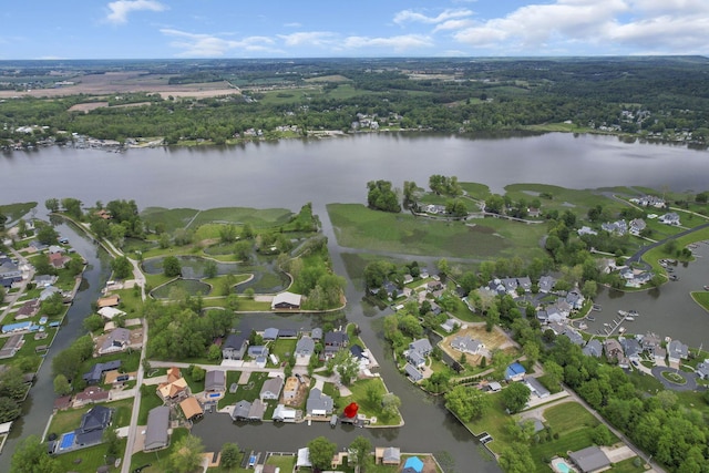 0 Canoe Ln, Thornville, OH 43076 - aerial view of property's location featuring a large body of water and nearby suburban area