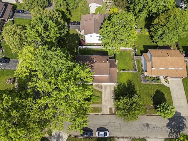 6329 Birkewood St, Columbus, OH 43229 - aerial perspective of suburban area