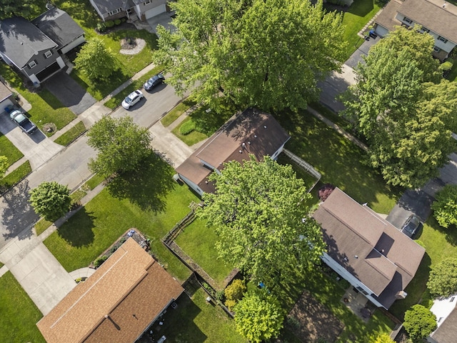 6329 Birkewood St, Columbus, OH 43229 - aerial view of property and surrounding area with nearby suburban area