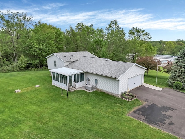 6301 Columbus Rd, Centerburg, OH 43011 - view from above of property