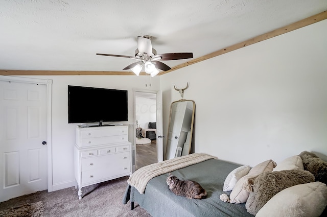 6125 Stafford Rd, Washington Court House, OH 43160 - bedroom featuring carpet floors and a ceiling fan