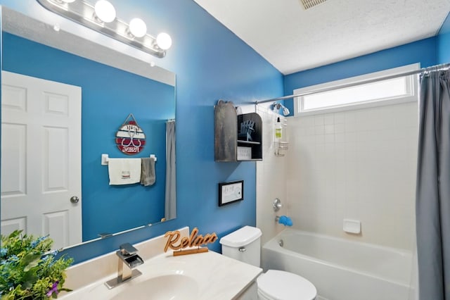 6963 Weurful Dr, Canal Winchester, OH 43110 - bathroom with toilet, vanity, and shower / tub combo