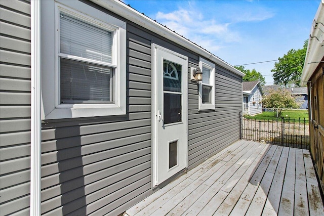 11526 Horseshoe Channel Dr, Lakeview, OH 43331 - view of wooden terrace