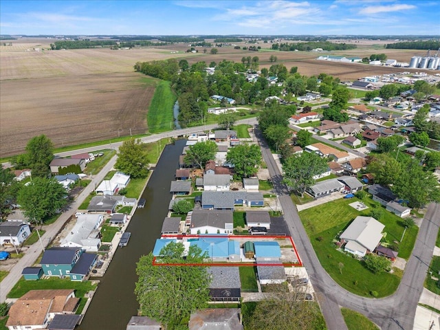 11526 Horseshoe Channel Dr, Lakeview, OH 43331 - view of property location with property parcel outlined and nearby suburban area