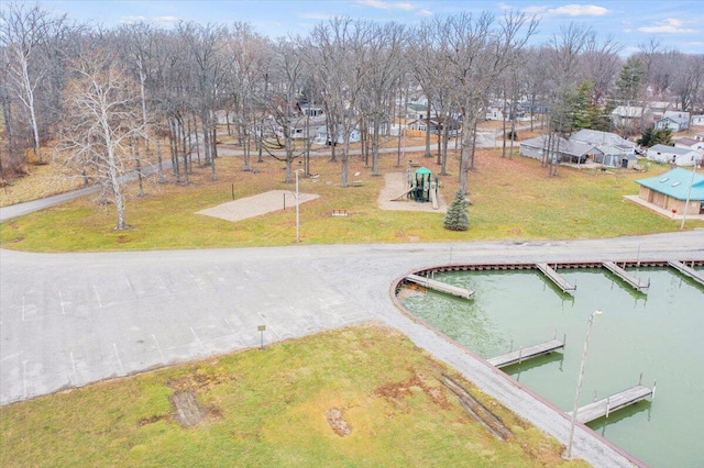 11526 Horseshoe Channel Dr, Lakeview, OH 43331 - bird's eye view of a tree filled landscape