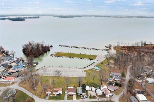 11526 Horseshoe Channel Dr, Lakeview, OH 43331 - aerial view of property and surrounding area featuring a nearby body of water