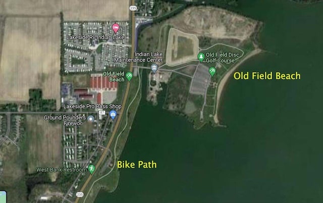 11526 Horseshoe Channel Dr, Lakeview, OH 43331 - map of property location