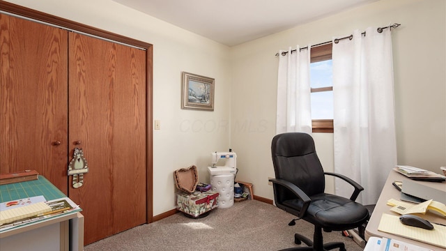 3890 Township Road 70 NW, Somerset, OH 43783 - office space featuring carpet flooring and baseboards