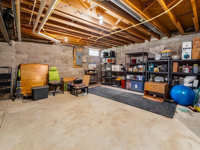 299 Stonhope Dr, Delaware, OH 43015 - below grade area featuring electric panel
