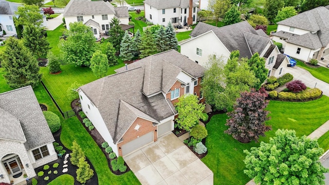 6467 Spring Run Dr, Westerville, OH 43082 - aerial perspective of suburban area