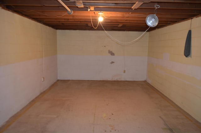 494 Park Overlook Dr, Worthington, OH 43085 - view of unfinished basement
