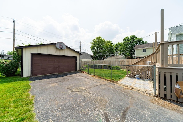 1272 Broadview Ave, Columbus, OH 43212 - view of detached garage