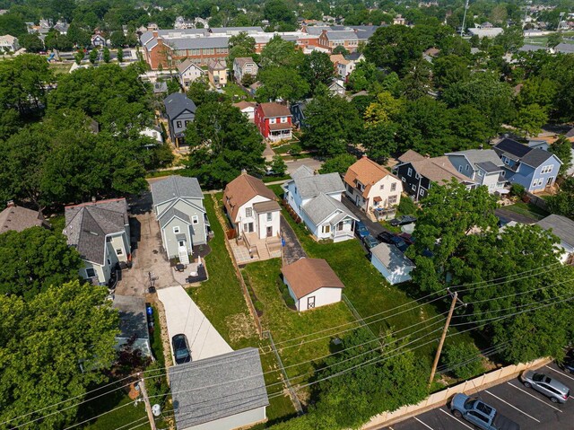 1272 Broadview Ave, Columbus, OH 43212 - aerial view of residential area with a tree filled landscape