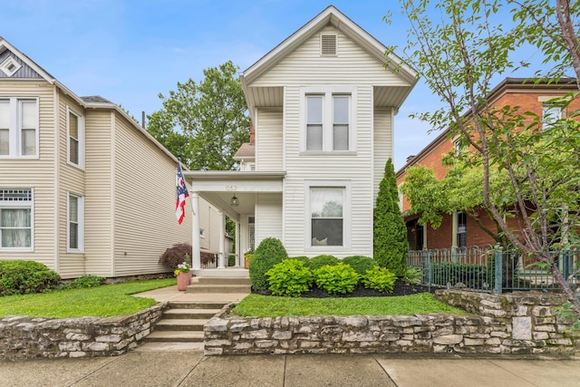 1057 Harrison Ave, Columbus, OH 43201 - view of front of property with covered porch