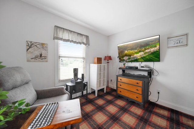 7326 State Route 19 Unit 3, Lots 1-2, Mount Gilead, OH 43338 - living area featuring baseboards and carpet floors