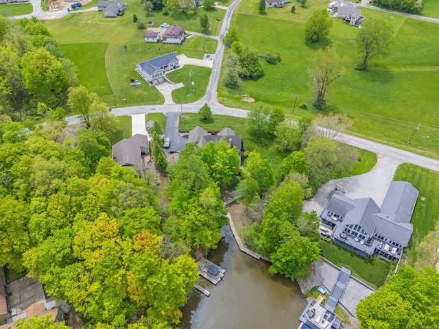 7326 State Route 19 Unit 3, Lots 1-2, Mount Gilead, OH 43338 - aerial perspective of suburban area with a large body of water