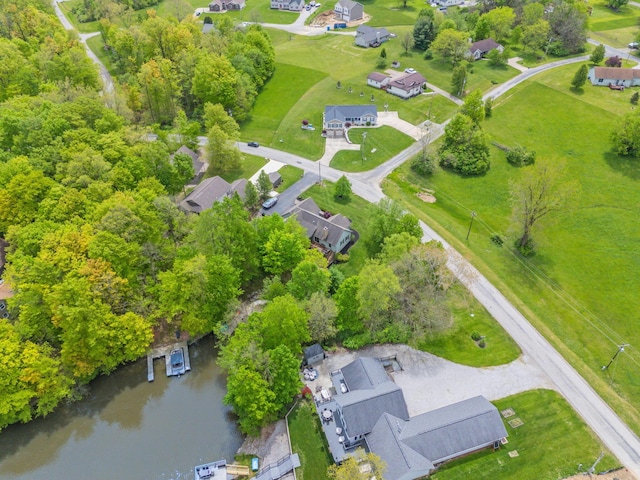 7326 State Route 19 Unit 3, Lots 1-2, Mount Gilead, OH 43338 - aerial perspective of suburban area featuring a large body of water