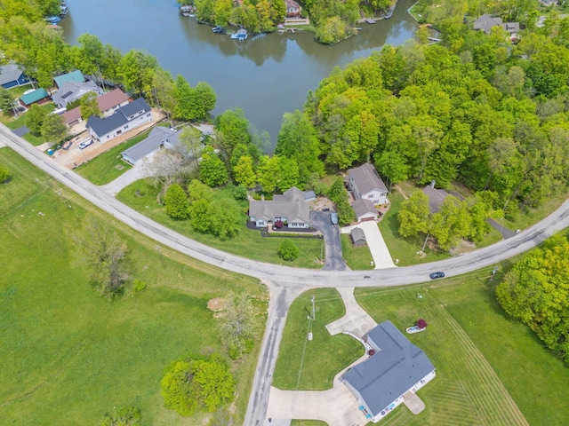 7326 State Route 19 Unit 3, Lots 1-2, Mount Gilead, OH 43338 - aerial view of property and surrounding area featuring a nearby body of water and nearby suburban area